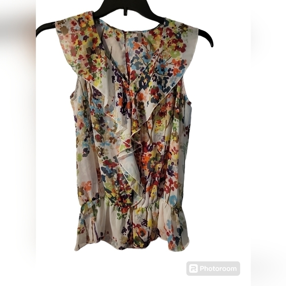 Source Unknown Tops - Flowery, sheath blouse